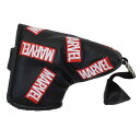 マーベル レジャーグッズ パターカバー ピンタイプ スキャッターロゴ MARVEL 丸眞 ゴルフ用品 キャラクター グッズ シネマコレクション