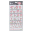 マイメロディ シールシート 4サイズステッカー 4SIZE STICKER サンリオ カミオジャパン 手帳デコ キャラクター グッズ メール便可 シネマコレクシ...