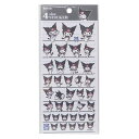 クロミ シールシート 4サイズステッカー 4SIZE STICKER サンリオ カミオジャパン 手帳デコ キャラクター グッズ メール便可 シネマコレクション