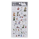 ムーミン シールシート 4サイズステッカー 4SIZE STICKER MIX 北欧 カミオジャパン 手帳デコ キャラクター グッズ メール便可 シネマコレクシ...