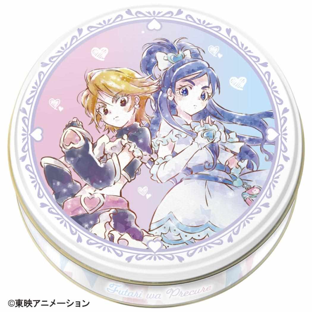 ふたりはプリキュア お菓子 チョコレート ショコラセット缶 バレンタイン ハート 義理チョコ 友チョコ 自分チョコ アニメキャラクター グッズ シネマコレクション【軽減税率】