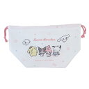 サンリオキャラクターズ ランチ巾着 お弁当きんちゃく 新入学 サンリオ カミオジャパン ランチグッズ キャラクター グッズ メール便可 シネマコレクション