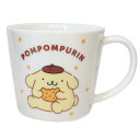 ポムポムプリン マグカップ マグM スイーツ&ドット サンリオ 金正陶器 日本製食器 キャラクター グッズ シネマコレクション