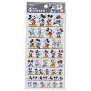 ミッキー&フレンズ シールシート 4SIZE STICKER ディズニー カミオジャパン デコレーション 手帳デコ キャラクター グッズ メール便可 シネマコレ...