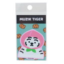 MUZIK TIGER ムジークタイガー ダイカットシール ダイカットミニステッカー 桃 ゼネラルステッカー 耐水耐光 デコステッカー グッズ メール便可 シネマコレクション