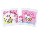 ハローキティ ハンドタオル ハンドタオル2枚組 ドレスアップデー サンリオ 丸眞 円筒ケース付き ハンドタオル2枚セット おしぼりタオル キャラクター グッズ ...