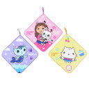 ギャビーのドールハウス ループタオル ループタオル3P 幼稚園ループ付きハンドタオル3枚セット キャットザファンタジー 丸眞 入園入学準備雑貨 キャラクター グ...