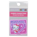 ハローキティ ダイカットシール ミニステッカー Y2K Big Love... サンリオ ゼネラルステッカー 耐水耐光 デコステッカー キャラクター グッズ メール便可 シネマコレクション