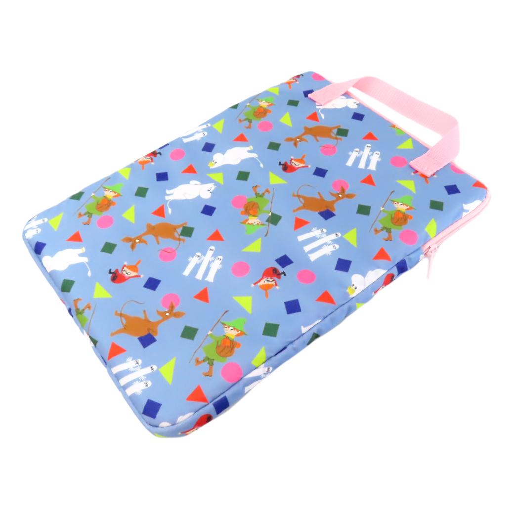 【最大1000円OFFクーポン！】ムーミン タブレットケース ガジェットケース カラーパターン 新入学 北欧 丸眞 子供 子ども キッズ キャラクター グッズ メール便可 シネマコレクション cinemacollection-10454395 キャラクターのシネマコレクション サンプル画像2