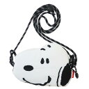 スヌーピー スマホポーチ IP BR PilloW 9I ミニショルダーバッグ White ピーナッツ ルートート ショルダー付き キャラクター グッズ メール...