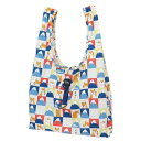 PAL グッズ ショッピングバッグ エコバッグM こまふじしばた アイボリー フレンズヒル お買い物かばん 撥水加工 コンパクト 大容量 カラビナ付き シネマコレクション(4)