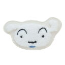 クレヨンしんちゃん バッジ サガラバッジ シロ マリモクラフト 相良刺繍 安全ピン アニメキャラクター グッズ メール便可 シネマコレクション