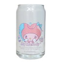 マイメロディ ガラスコップ 缶型グラス 甘えんぼナミダ サンリオ サンアート プレゼント ギフト キャラクター グッズ シネマコレクション