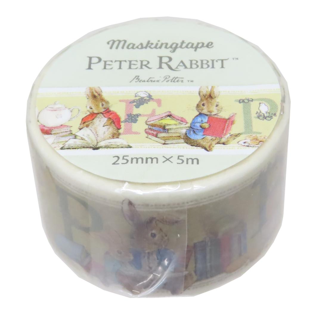 【12月は毎日ポイント10倍!】ピーターラビット クラフトテープ マスキングテープ BOOK イエロー S&C デコテープ 絵本キャラクター グッズ メール便可...