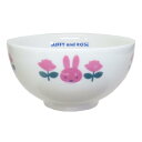 ミッフィー お茶碗 ライスボウル MIFFY&ROSE ピンク ディックブルーナ 金正陶器 食器 かわいい 絵本キャラクター グッズ シネマコレクション