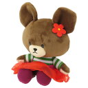 くまのがっこう ぬいぐるみ プラッシュドールS レトロガーリー ジャッキー ナカジマ プレゼント かわいい 絵本キャラクター グッズ シネマコレクション