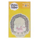 ひつじのショーン ダイカットシール ダイカットステッカー ガーデンティーパーティー ゼネラルステッカー 耐水耐光 デコステッカー キャラクター グッズ メール便可 シネマコレクション