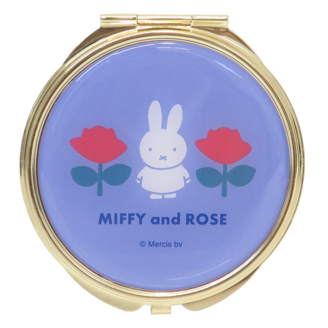 ミッフィー 手鏡 ミラー MIFFY and ROSE BL ディックブルーナ マリモクラフト プレゼント かわいい 絵本キャラクター グッズ メール便可 あす楽 シネマコレクションミッフィーのかわいい雑貨シリーズハンドミラー/携帯用/化粧...