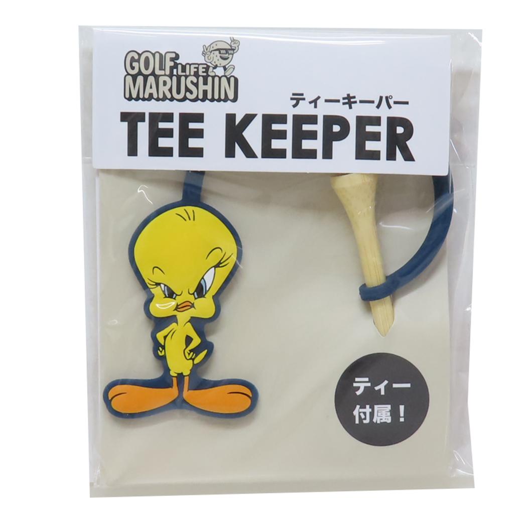 ルーニーテューンズ ゴルフ用品 ティーキーパー キュートマーク LOONEY TUNES 丸眞 ゴルフ雑貨 キャラクター グッズ メール便可 シネマコレクション