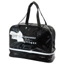 プールバッグ 二層式ボストンバッグ BLACK LOGO カミオジャパン 海プール サマーレジャー用品 グッズ シネマコレクション