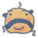 たまごっち ダイカットシール ミニデコステッカー おやじっち カミオジャパン 耐水耐光 キャラクター グッズ メール便可 シネマコレクション