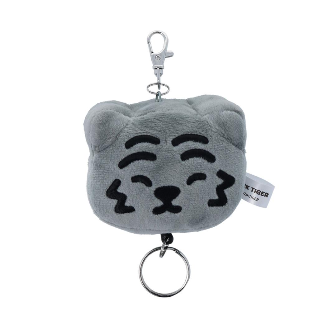 MUZIK TIGER ムジークタイガー キーリング リール付ぬいぐるみキーホルダー B サンスター文具 チャーム 伸びるキーホルダー かわいい キャラクター グッズ シネマコレクション