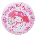 マイメロディ 缶バッジ カンバッジ SAKURA RED サンリオ 山野紙業 コレクション雑貨 キャラクター グッズ メール便可 シネマコレクション