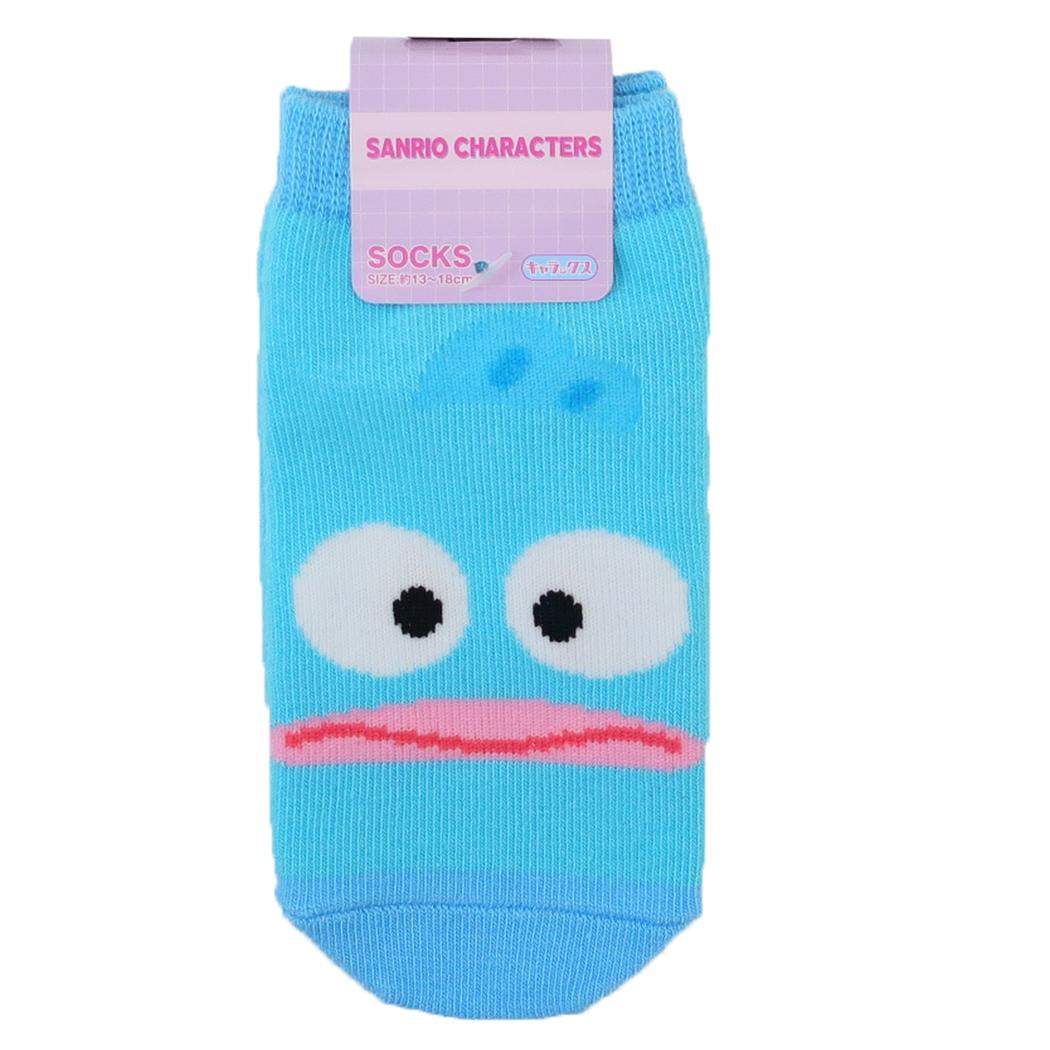 ハンギョドン 子供用靴下 キッズソックス フェイス サンリオ スモールプラネット キャラックス 子ども キャラクター グッズ メール便可 シネマコレクション