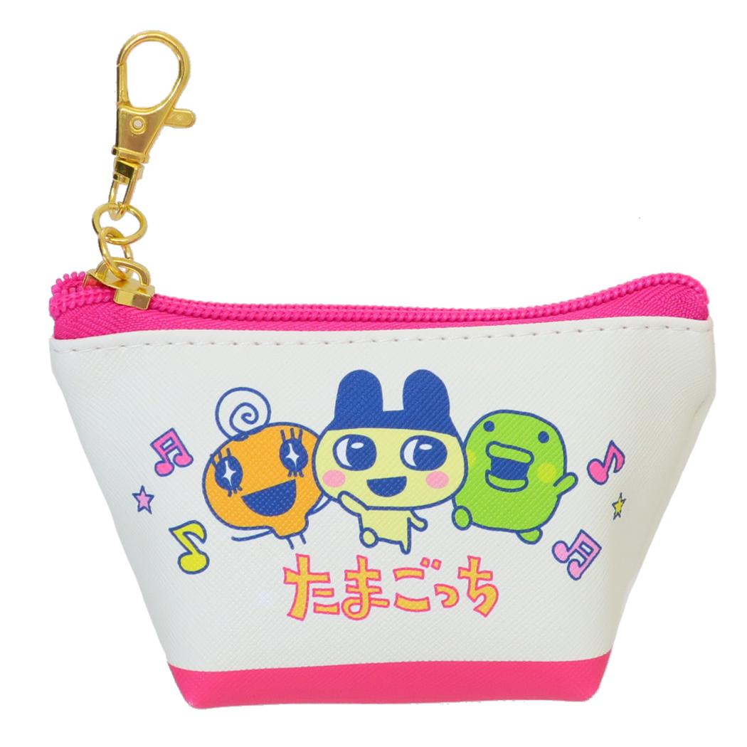 たまごっち ミニポーチ イヤフォンポーチ たまごっち03 集合 バンダイ イヤホンケース 小物入れ キャラクター グッズ シネマコレクション