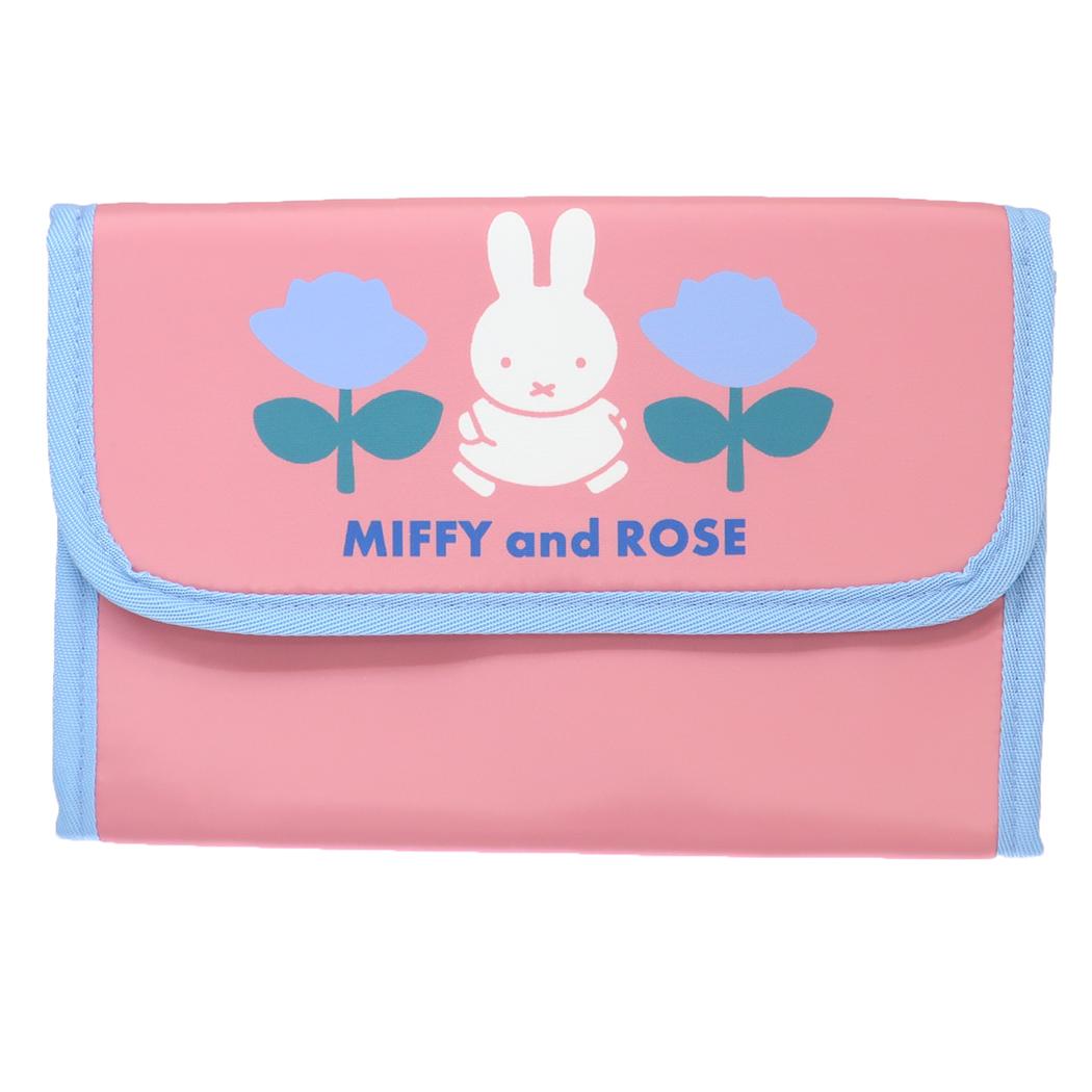 ミッフィー 母子手帳ケース じゃばらマルチポーチ MIFFY and ROSE PK ディックブルーナ スモールプラネット プレゼント 絵本キャラクター グッズ メール便可 シネマコレクション