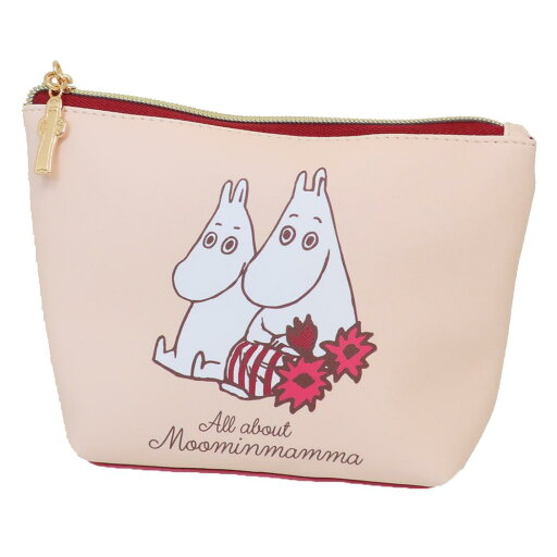 ムーミン コスメポーチ 舟形ポーチ All about Moominmamma ベージュ 北欧 スモールプラネット 化粧ポーチ 小物入れ キャラクター グッズ シネマコレクション ムーミン コスメポーチ 舟形ポーチ All about Moominmamma ベージュ 北欧 スモールプラネット 化粧ポーチ 小物入れ キャラクター グッズ シネマコレクション