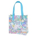 サンリオキャラクターズ トートバッグ プリントトートバッグ ラッピンググリーン サンリオ 丸眞 手提げかばん かわいい キャラクター グッズ シネマコレクション(4)