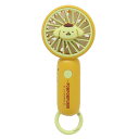 ポムポムプリン 携帯用扇風機 カラビナ付きminiFAN サンリオ ジェイズプランニング ミニファン USB充電 キャラクター グッズ シネマコレクション