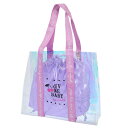 プールバッグ ラメ&オーロラトートビーチバッグ PINK ニシオ 海プール サマーレジャー用品 女の子 グッズ シネマコレクション