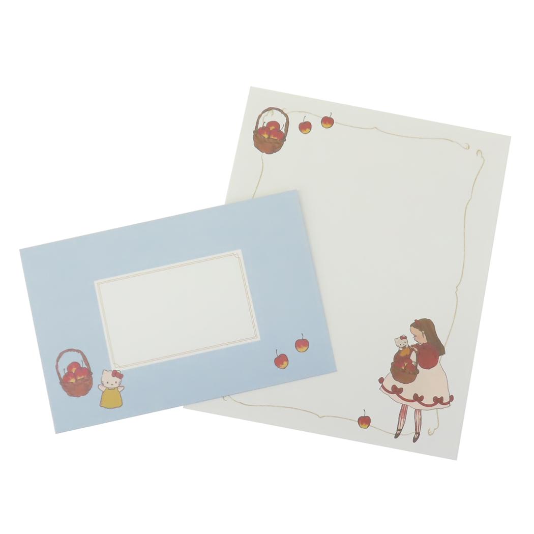 【12月は毎日ポイント10倍!】ハローキティ レターセット 手紙セット くらはしれい りんご サンリオ アクティブコーポレーション 便箋&封筒 キャラクター グ...