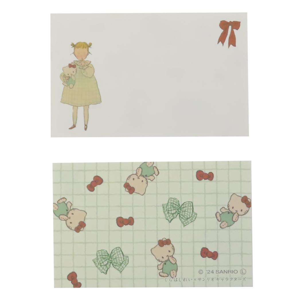 【12月は毎日ポイント10倍!】ハローキティ ミニメッセージカード ミニネームカード8枚セット くらはしれい ぬいぐるみ サンリオ アクティブコーポレーション ...