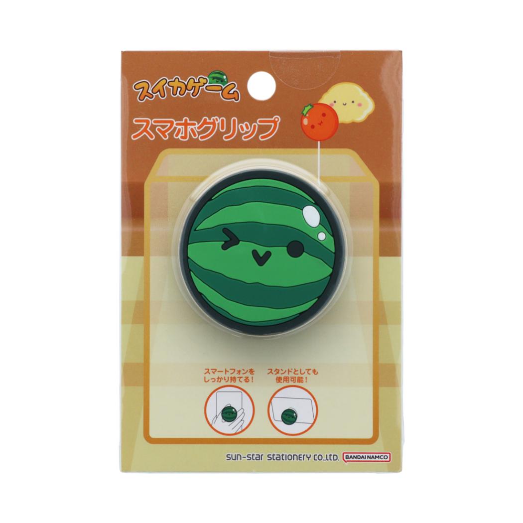 【ポイント10倍 & クーポン！】スイカゲーム スマホアクセ スマホグリップ スイカ サンスター文具 プレゼント キャラクター グッズ シネマコレクション