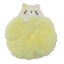 すみっコぐらし ヘアアクセ ひょっこりシュシュ ねこ サンエックス ティーズファクトリー ヘアゴム キャラクター グッズ メール便可 シネマコレクション