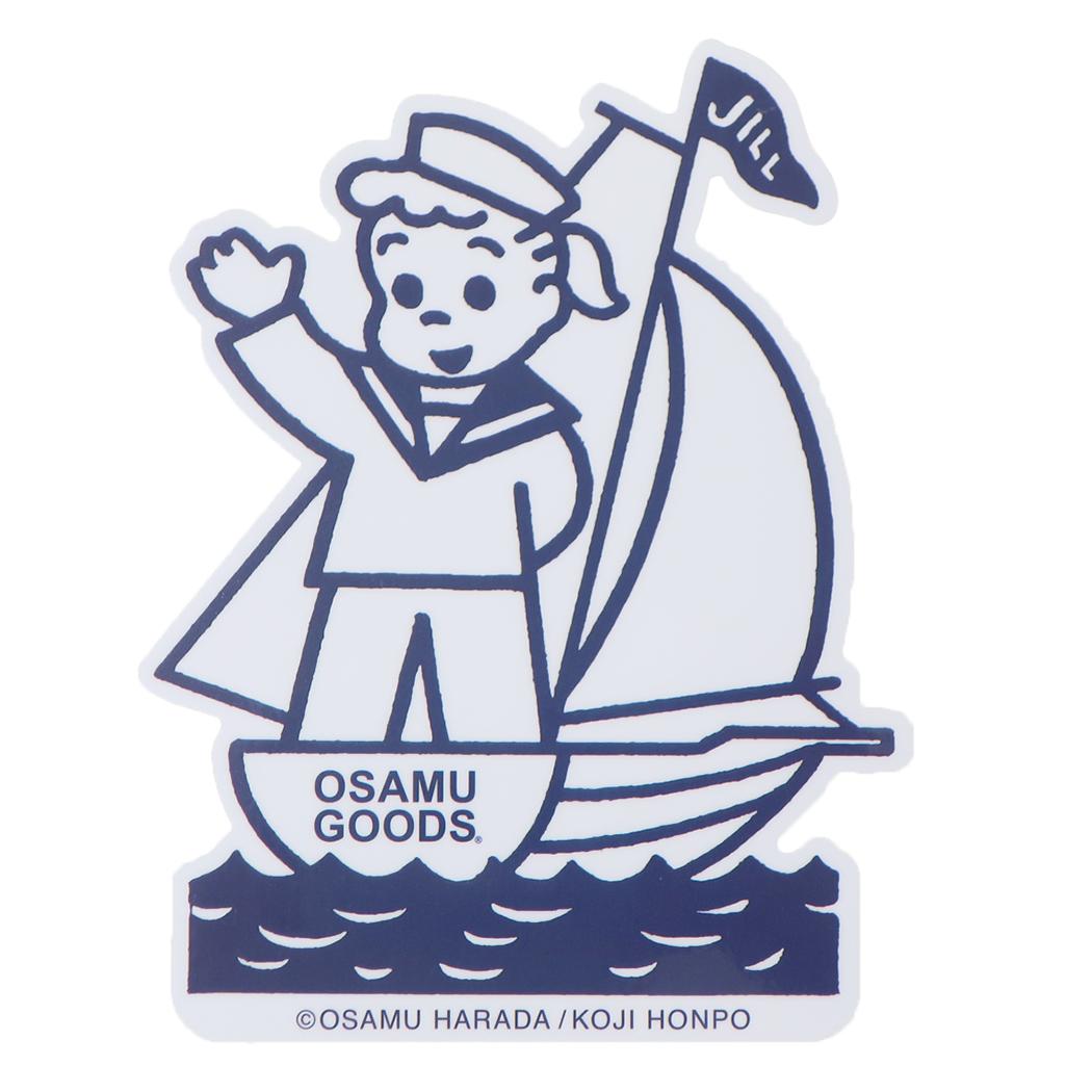 オサムグッズ ダイカットシール キャラクターステッカー ヨット Osamu Goods スモールプラネット ダイ..
