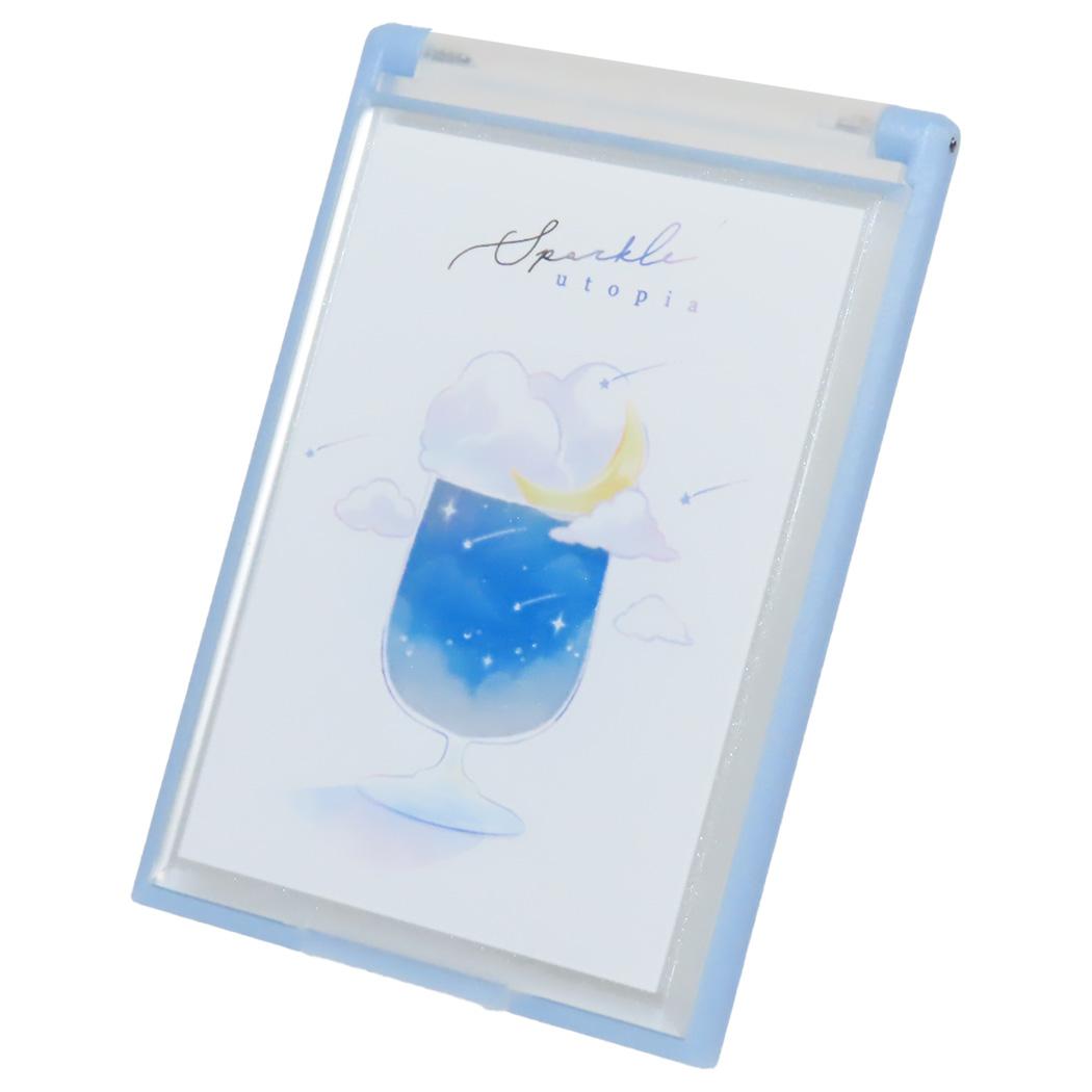 手鏡 カードミラーS SPARKLE UTOPIA カミオジャパン コンパクトミラー かわいい グッズ メール便可 シネマコレクション
