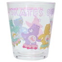 ケアベア プラコップ ドットタンブラー ローラースケート CareBears ティーズファクトリー プラスチック 食器 かわいい キャラクター グッズ シネマコ...