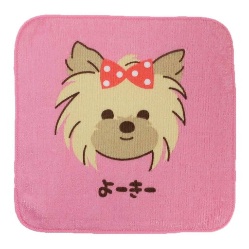 ワンワンワールド ミニタオル プリントミニハンカチ よーきー いぬ 犬飼タオル 汗拭きタオル かわいい グッズ メール便可 シネマコレクション ワンワンワールド ミニタオル プリントミニハンカチ よーきー いぬ 犬飼タオル 汗拭きタオル かわいい グッズ メール便可 シネマコレクション