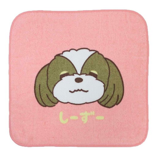 ワンワンワールド ミニタオル プリントミニハンカチ しーずー いぬ 犬飼タオル 汗拭きタオル かわいい グッズ メール便可 シネマコレクション ワンワンワールド ミニタオル プリントミニハンカチ しーずー いぬ 犬飼タオル 汗拭きタオル かわいい グッズ メール便可 シネマコレクション