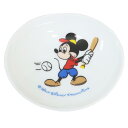 ミッキーマウス ミニプレート 楕円小皿 復刻アート1963 ディズニー 三郷陶器 レンジ対応 食器 レトロ キャラクター グッズ シネマコレクション