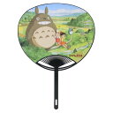 となりのトトロ 夏雑貨 ポリうちわ 1 スタジオジブリ エンスカイ 団扇 キャラクター グッズ シネマコレクション