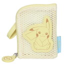 ポケットモンスター 小銭入れ&パスケース メッシュデイリーパスケース パステル ピカチュウ ポケモン マリモクラフト ICカードケース キャラクター グッズ メール便可 シネマコレクション