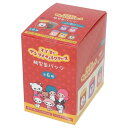 スイマーxサンリオキャラクターズ 缶バッジ 瓶型カンバッジ 全6種 6個入セット SWIMMER ケイカンパニー コレクション雑貨 まとめ買い キャラクター グ...