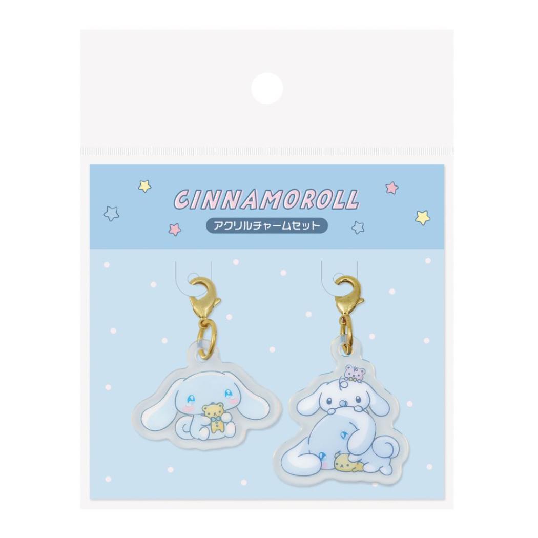 シナモロール ファスナーマスコット アクリルチャーム 甘えんぼナミダ CN サンリオ エムプラン プレゼント キャラクター グッズ メール便可 シネマコレクション