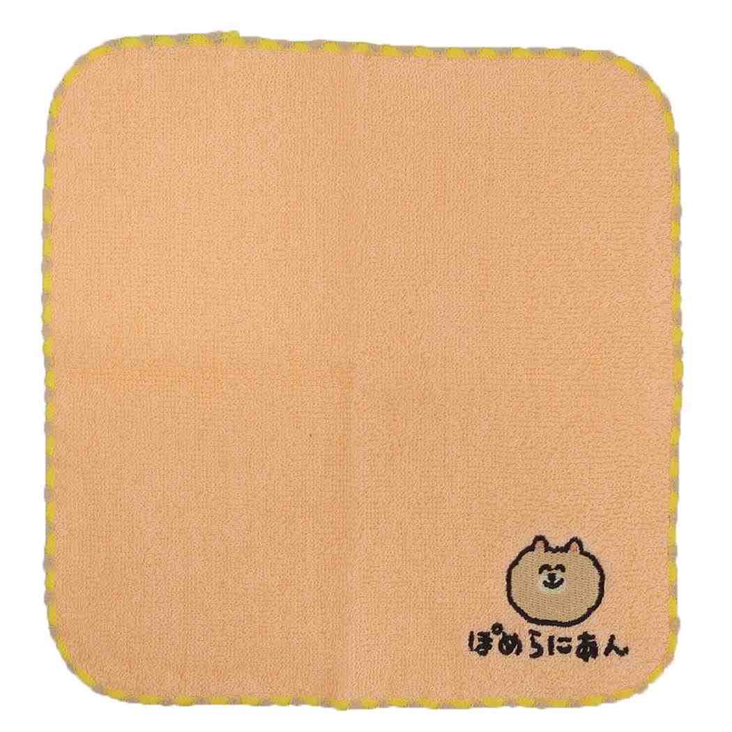 おえかきさん ミニタオル MINI TOWEL ハンカチタオル ぽめらにあんさん オクタニ おもしろ雑貨 汗拭きタオル グッズ メール便可 シネマコレクション
