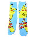 ポケットモンスター 女性用靴下 レディースハイソックス ピカチュウ ジャンプ ポケモン スモールプラネット キャラックス 女の子 キャラクター グッズ メール便...